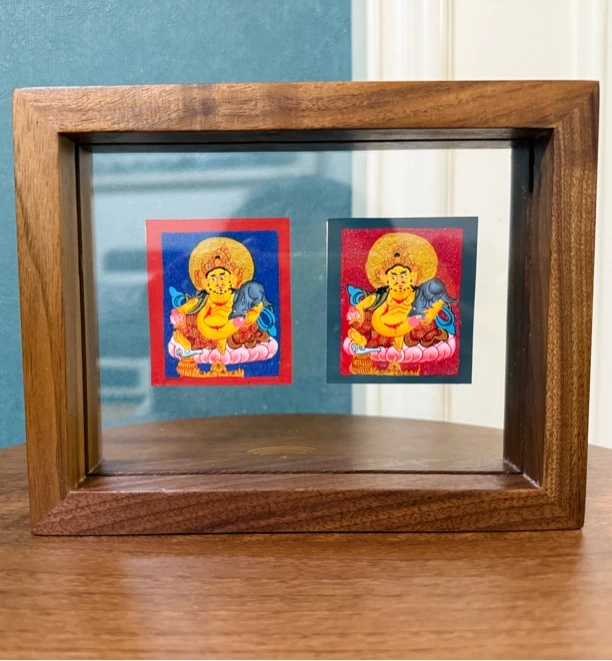 【红蓝cp】手绘唐卡 手工绘制唐卡