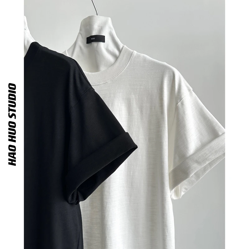 2系克萝重磅刺绣高定系列-奢潮男女同款重工半袖T恤