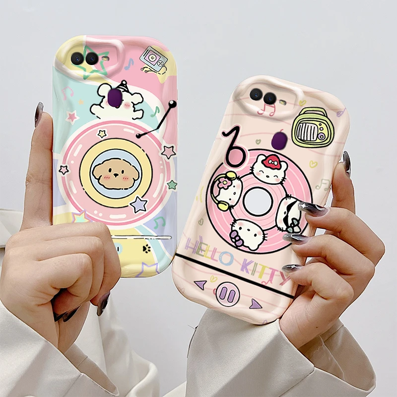 凯蒂猫OPPOA7X手机壳可爱卡通防摔壳镜头全包硅胶软壳网红女款ins