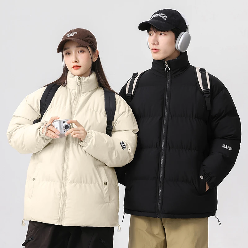 【吉原野】冬季情侣双面穿棉衣宽松加厚保暖棉服外套【交个朋友专属】