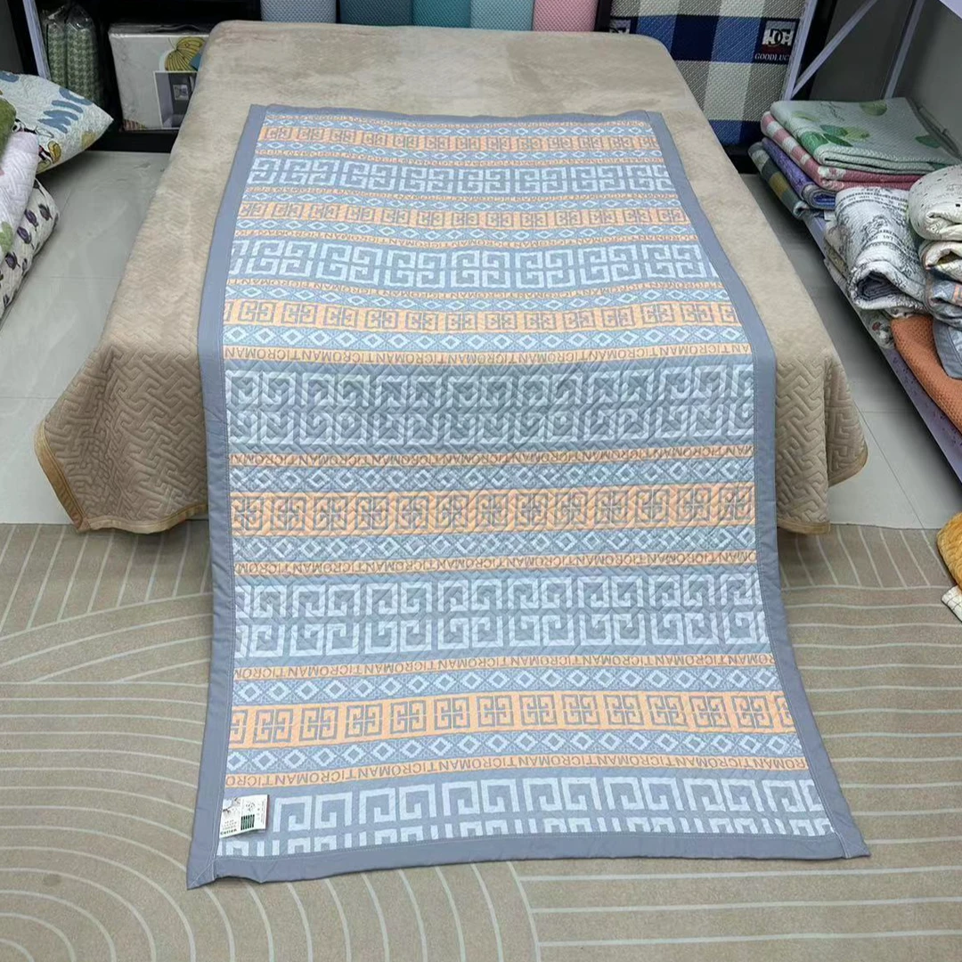 新波西米亚120*220cm原棉木棉床盖加厚四季沙发垫学生宿舍床垫