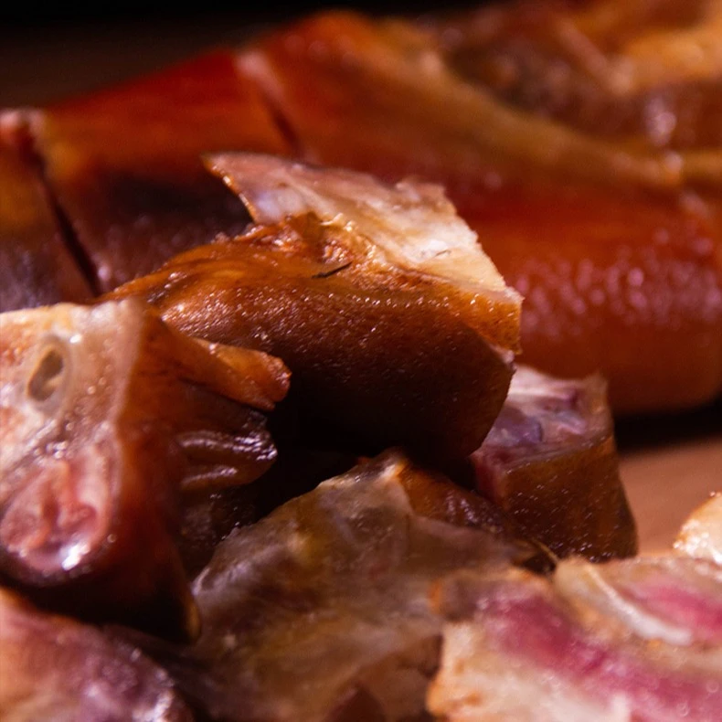 烟熏腊猪脚烟熏味山货土货农产品AH