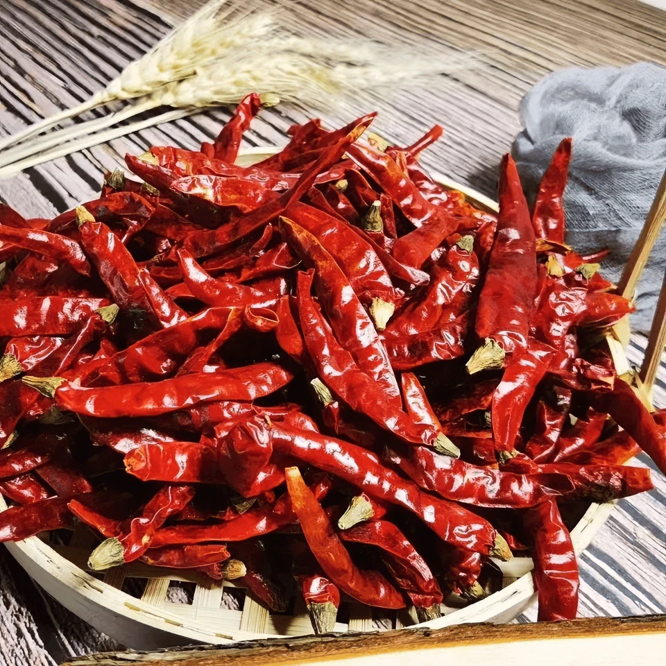 农村现收贵州自然晾干辣椒特香小米辣二荆条香辣饱满
