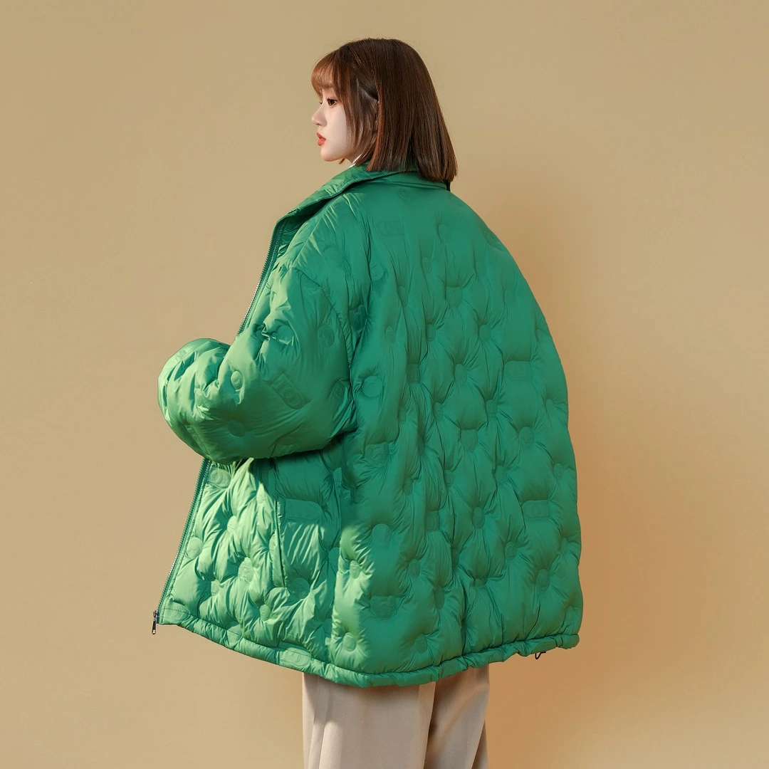 【10910包邮】2024冬新款青少年学生港风宽松轻薄羽绒保暖外套