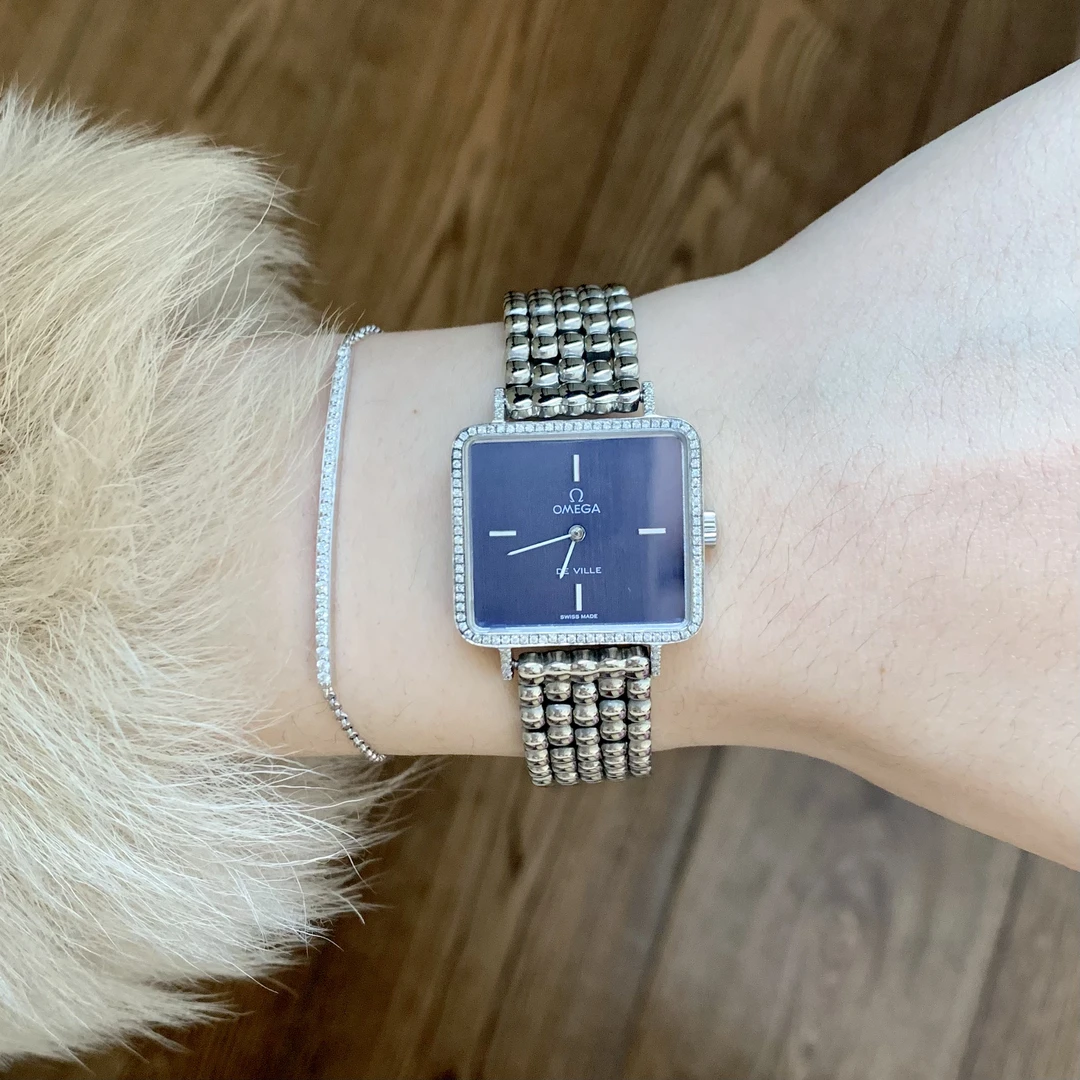 95新 Omega/欧米茄 vintage中古手表/手动机械/蝶飞