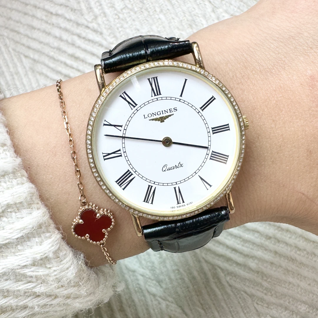 95新 Longines/浪琴 瑰丽系列/石英/女表/LG122