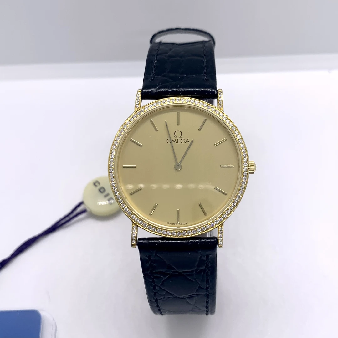 95新 Omega/欧米茄 Vintage 中古手表/石英表/后钻/表径32/A054