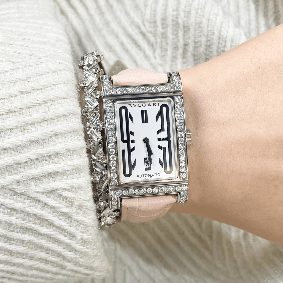 95新 BVLGARI/宝格丽 vintage中古手表/自动机械/后钻/BG066