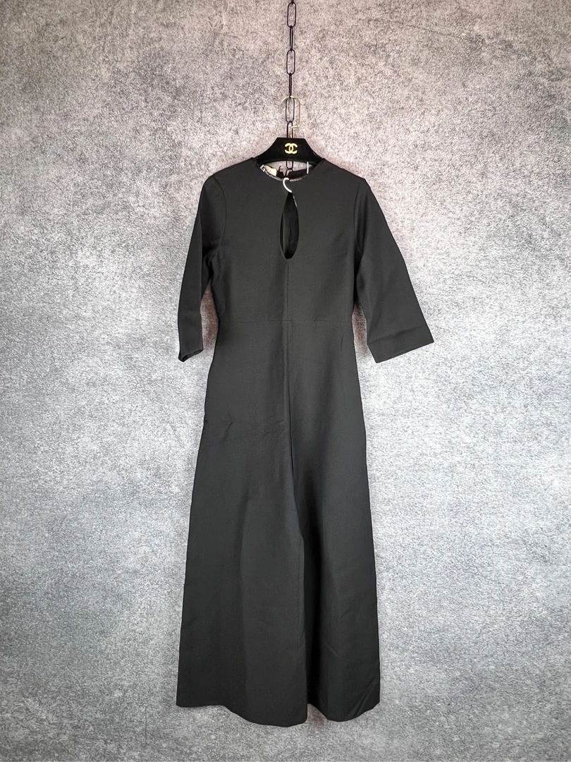 San0138/古驰/Gucci/黑色连体裤/公价24900/全新带吊/尺码36