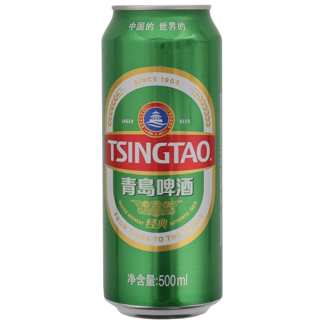 青岛啤酒500mlx12听啤酒同城送