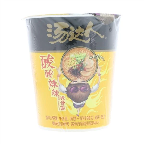 汤达人 酸酸辣辣豚骨面 90g/杯