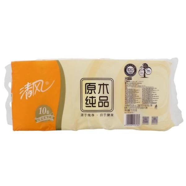 清风 无芯卷筒卫生纸 750g/袋