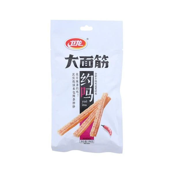 卫龙 大面筋调味面制品辣条 106克/袋解馋零食