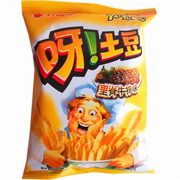 呀土豆 里脊牛排味薯条 40g/袋