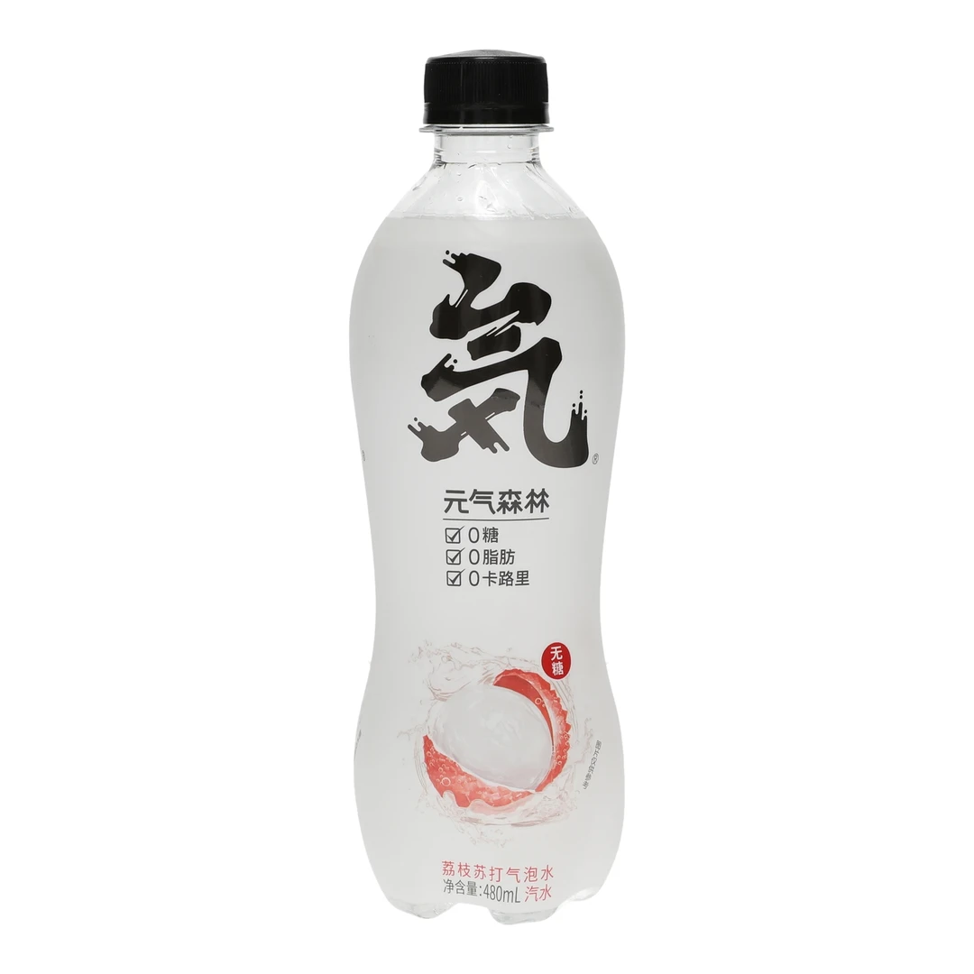元气森林苏打气泡水荔枝味 480ml