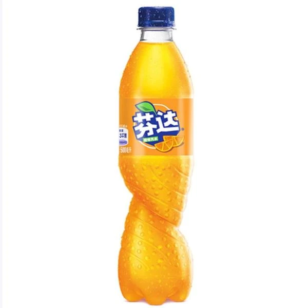 芬达 橙味汽水 500ml/瓶