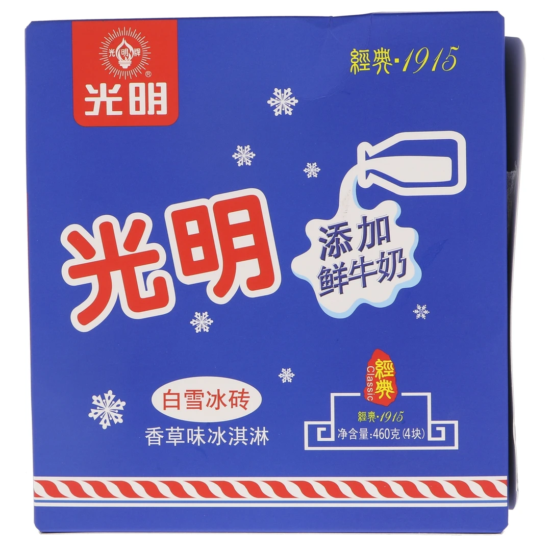 光明盒白雪冰砖115g