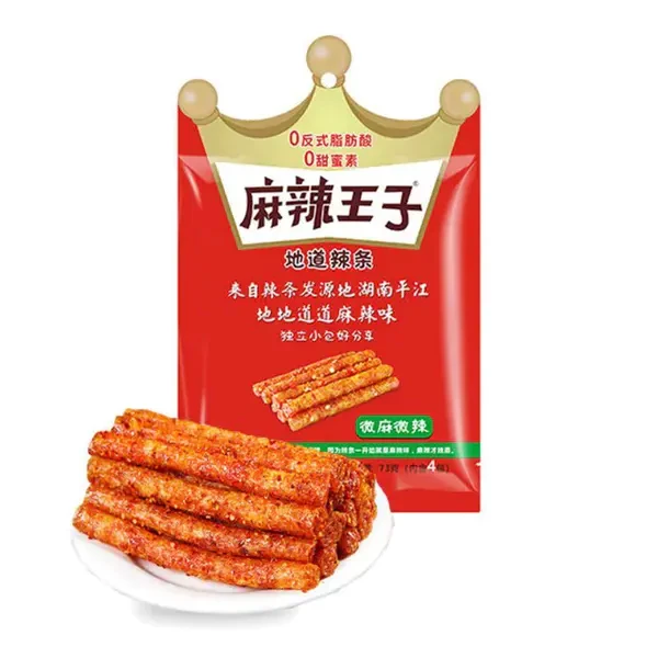 麻辣王子 微麻微辣味麻辣条 73g/袋