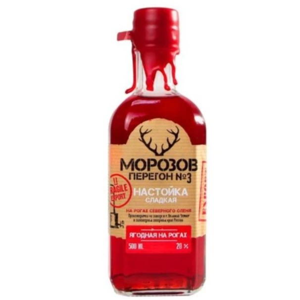 莫洛佐夫 莫罗3号圣鹿力娇酒 500ml/瓶