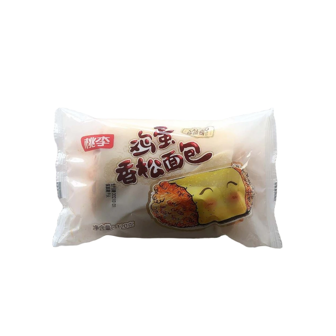 桃李鸡蛋香松面包120g