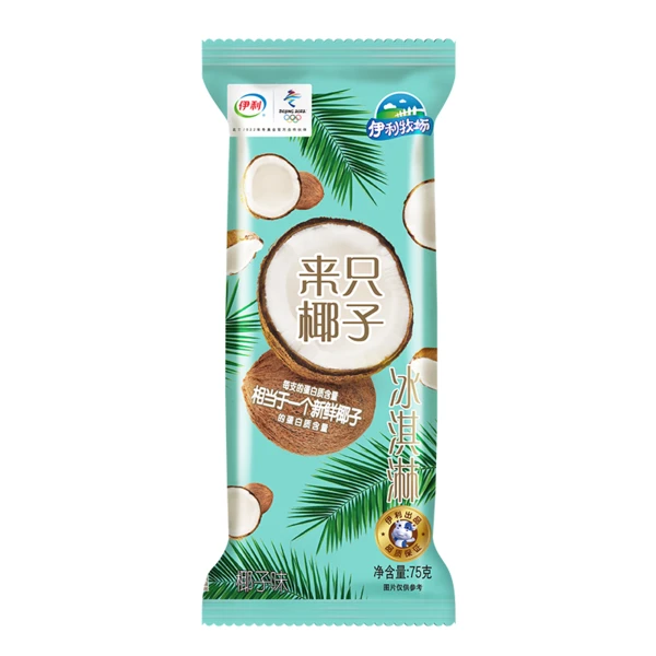 伊利来只椰子冰淇淋椰子味 75g