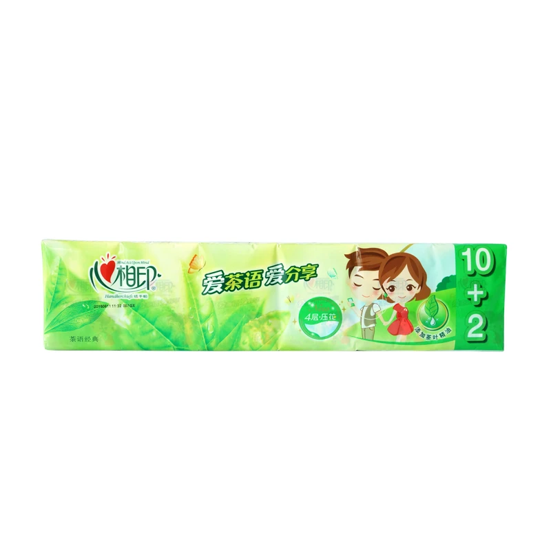 心相印茶语三层手帕纸 12包
