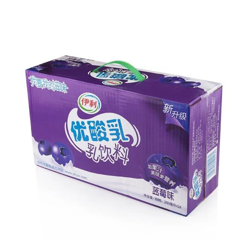 (箱)优酸乳蓝莓味250ml*24