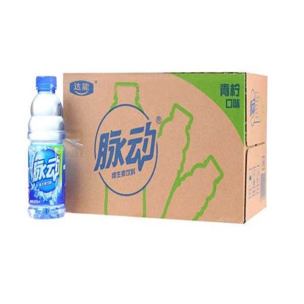 【整箱】脉动 青柠口味 600ml*15瓶/箱