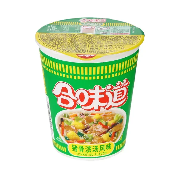 合味道 猪骨浓汤风味杯面 77g/杯