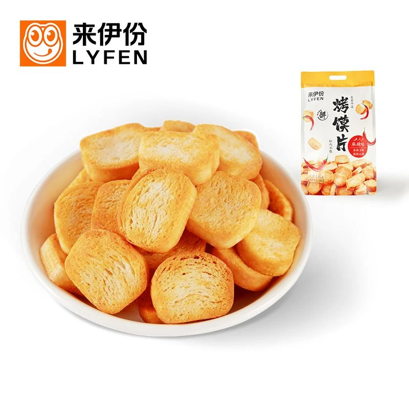 来伊份烤馍片(麻辣味)1小袋 约188g