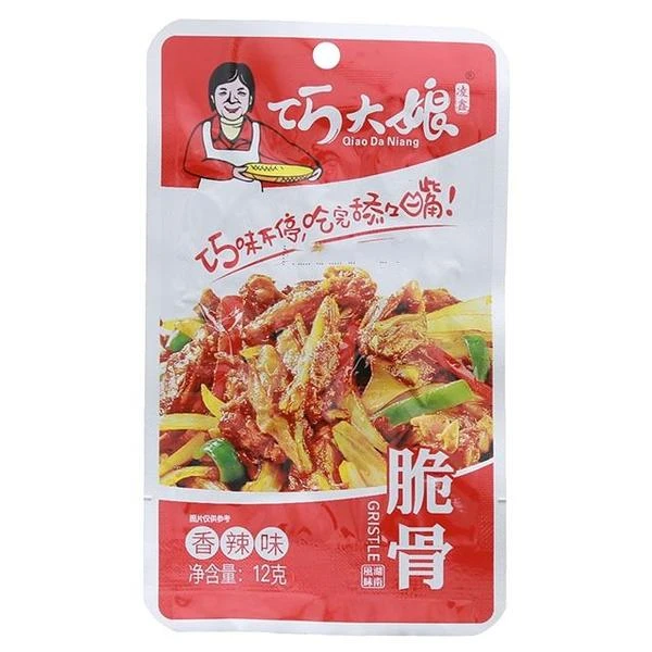 巧大娘 香辣味脆骨 12g/袋解馋零食