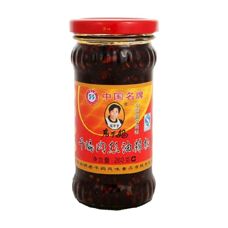 【商超调味】老干妈干煸肉丝油辣椒260g