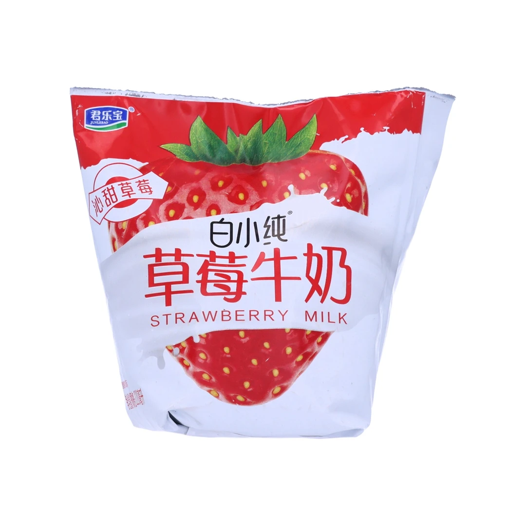 白小纯草莓牛奶草莓味 220ml