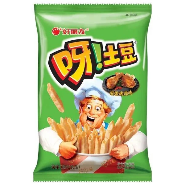 呀土豆 滋香烤鸡味薯条 40克/袋