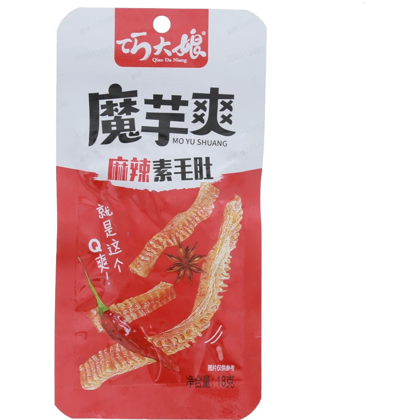 巧大娘麻辣素毛肚麻辣味 18g