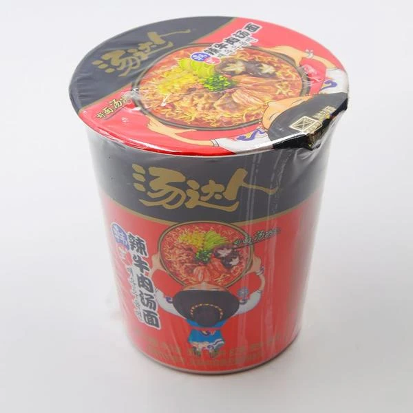 汤达人 韩式辣牛肉汤面杯面 82g/杯