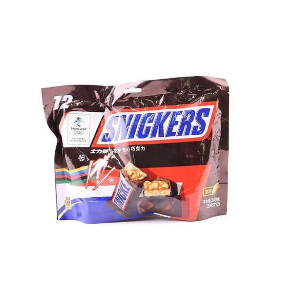 Snickers/士力架花生夹心巧克力240g解馋零食