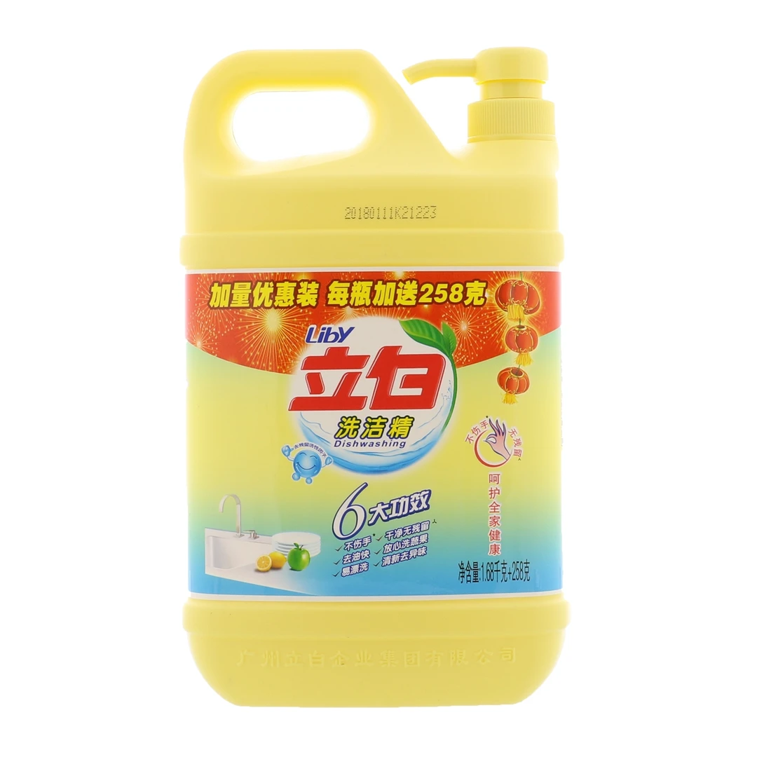 Liby/立白新一代洗洁精黄色 1938g