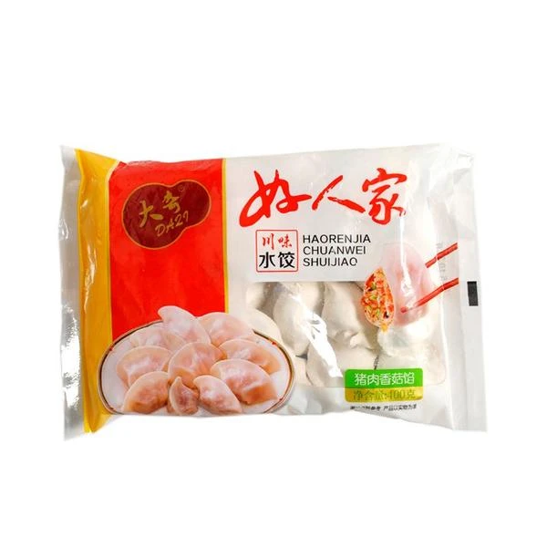 好人家 简装川味水饺猪肉香菇馅 400g/袋