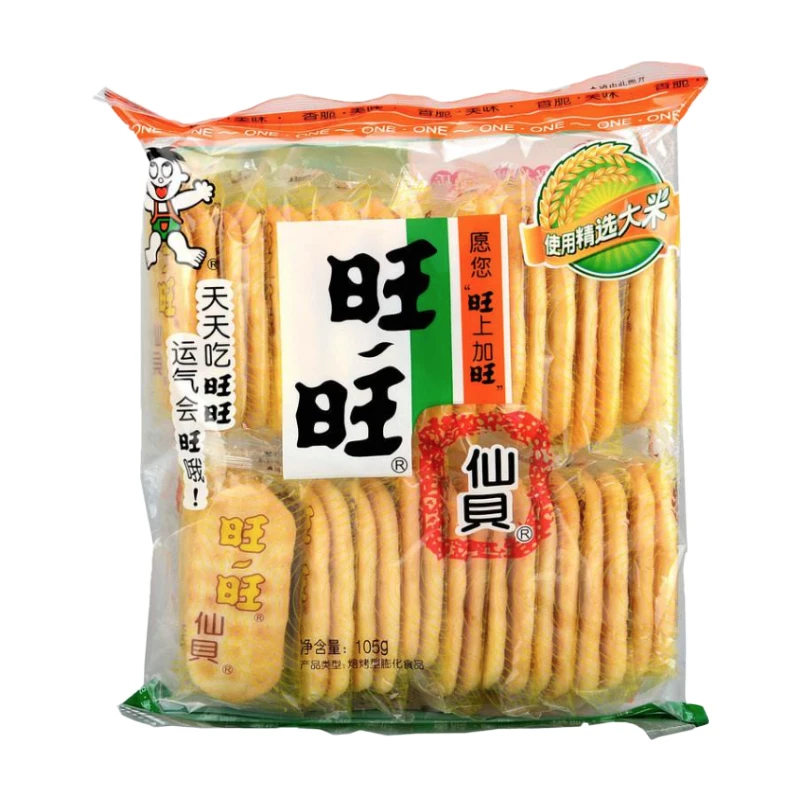 WANT-WANT/旺旺仙贝五角包1920g(8g*20袋*12包)