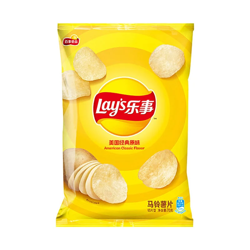 乐事美国经典原味70g