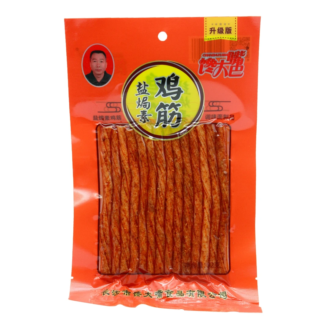 馋大嘴巴盐焗鸡筋辣条92g