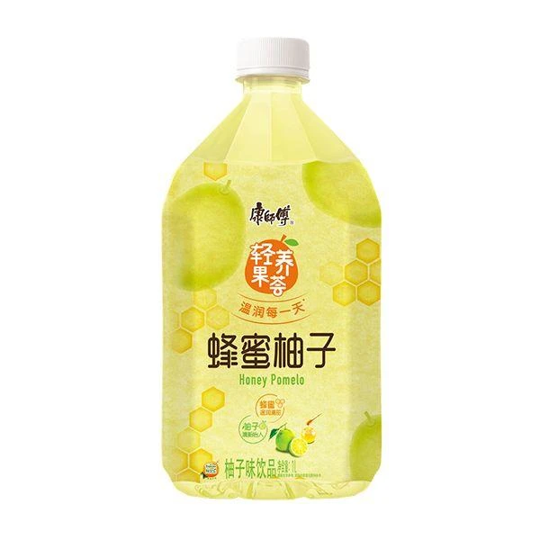 康师傅 蜂蜜柚子饮料1L/瓶