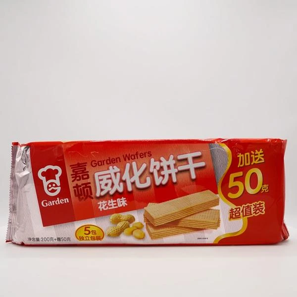 嘉顿 威化饼干花生味 200g/袋