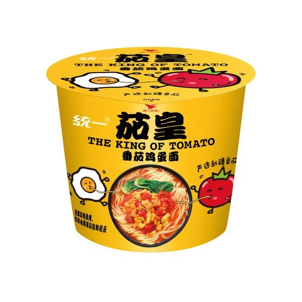 统一 茄皇鸡蛋面 120g/碗
