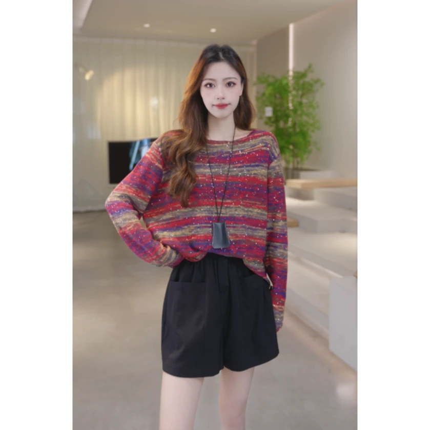 【赵老板专属】Basic House/百家好秋季新款彩色针织衫B0824B59912