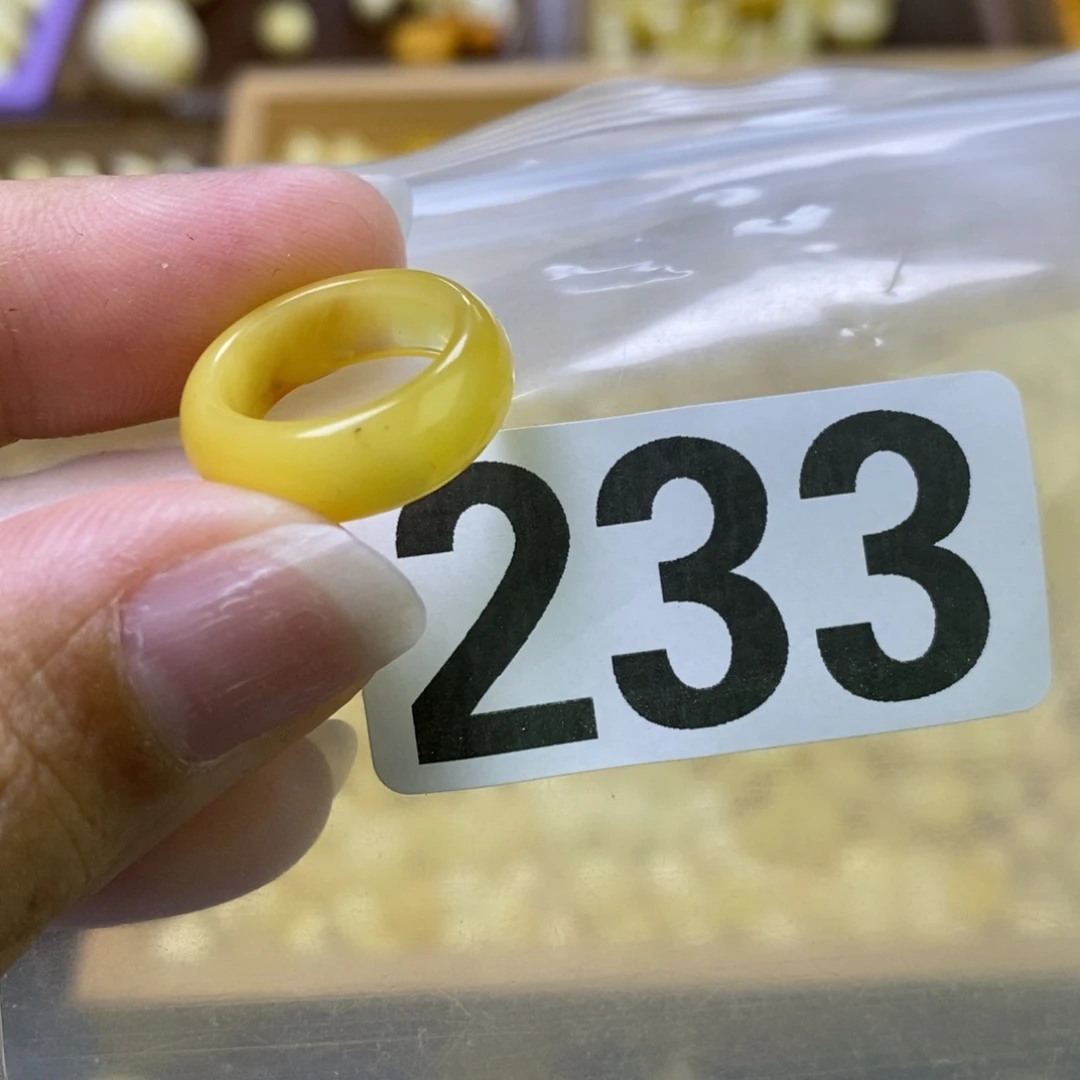 琥珀裸石未镶嵌天然