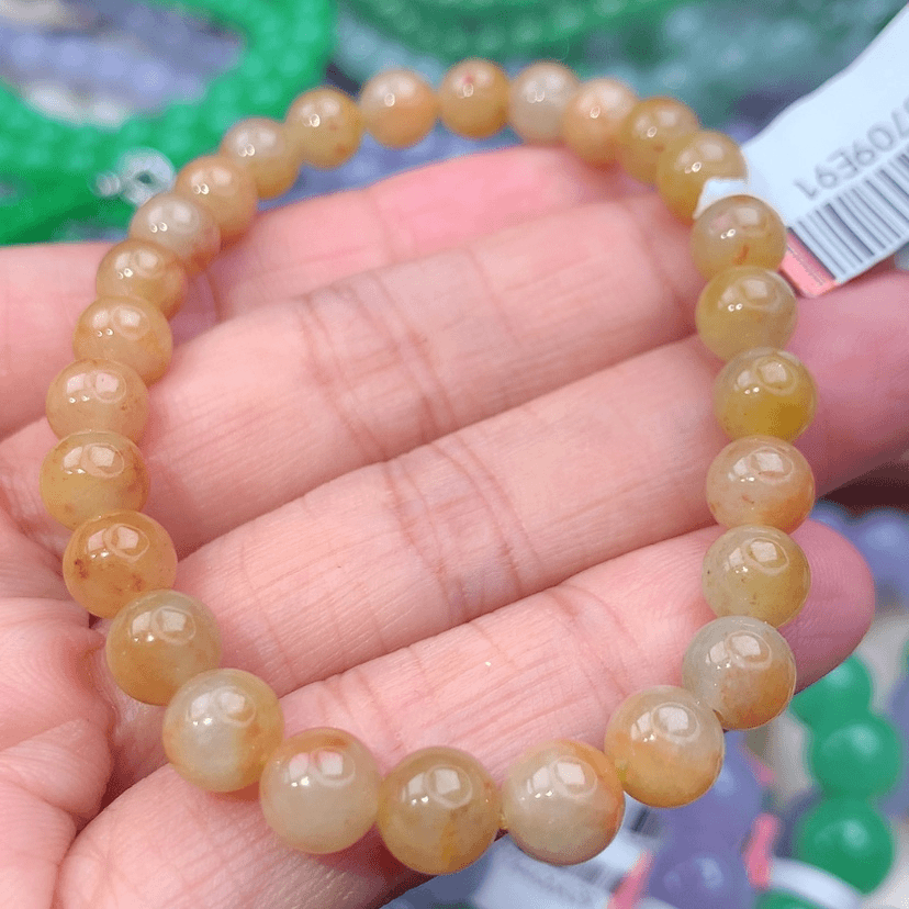 【闪购商品】翡翠手链未镶嵌卡7mm
