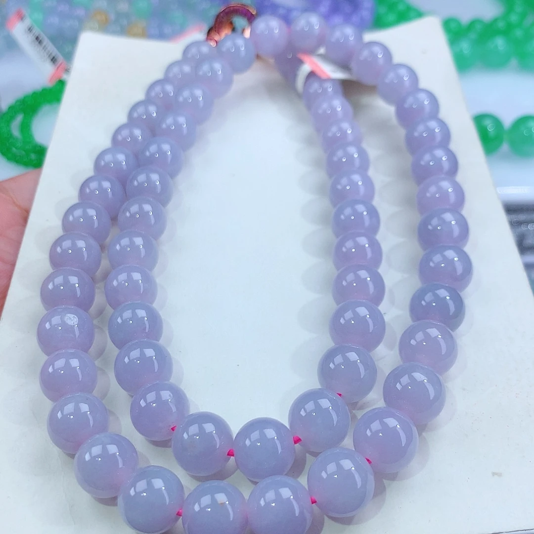 翡翠手链未镶嵌卡10mm