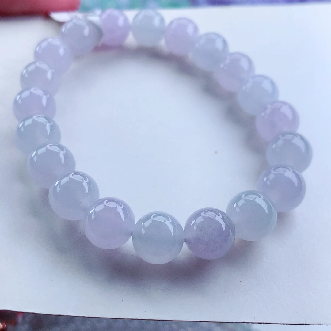 翡翠手链未镶嵌卡10mm